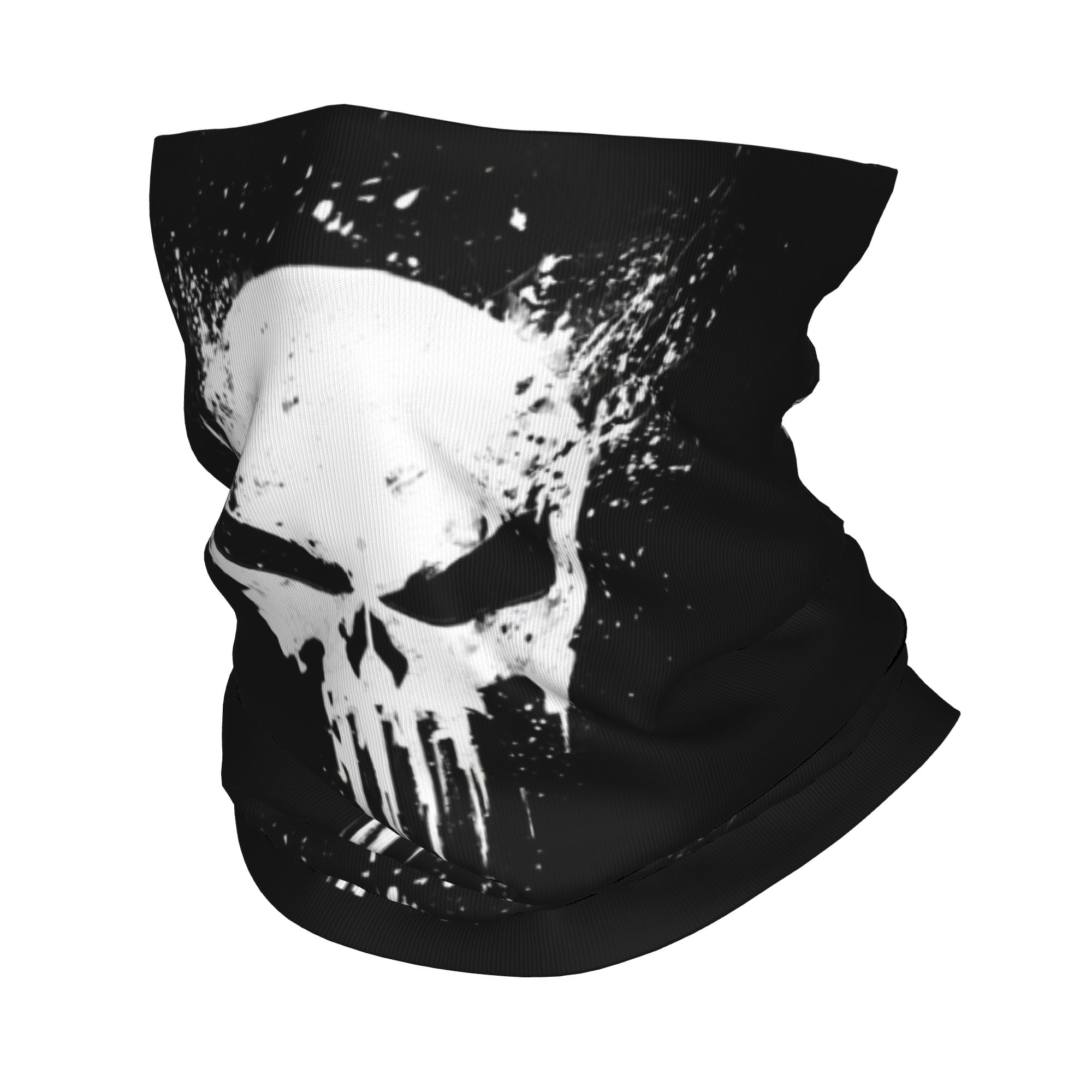 Neck Gaiter Fleece - Bandana Personalizada com Estampa de Caveira,