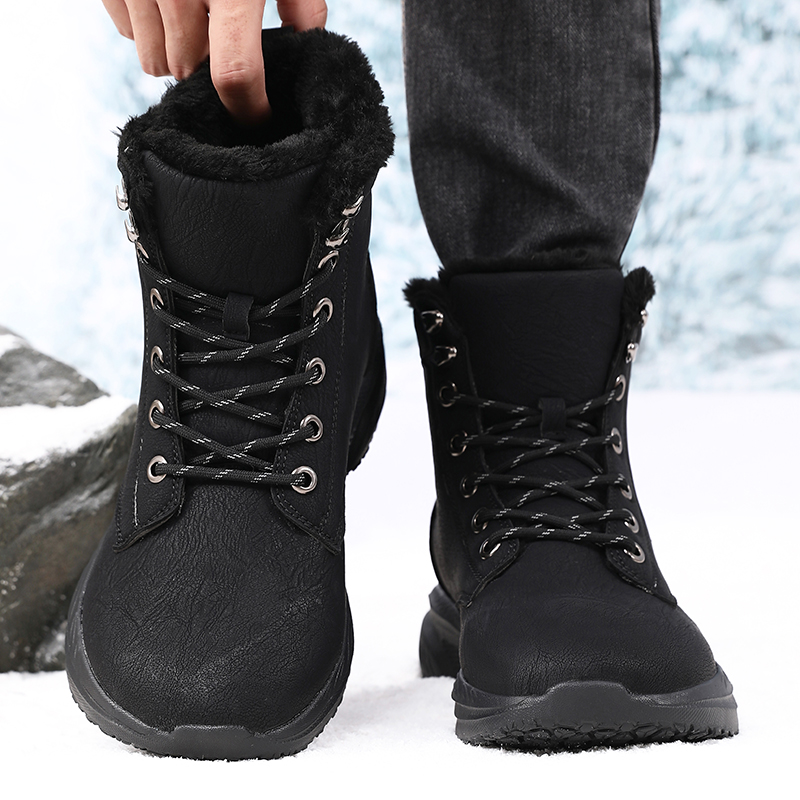 Waterproof Winter Boot - Botas de neve de inverno masculinas