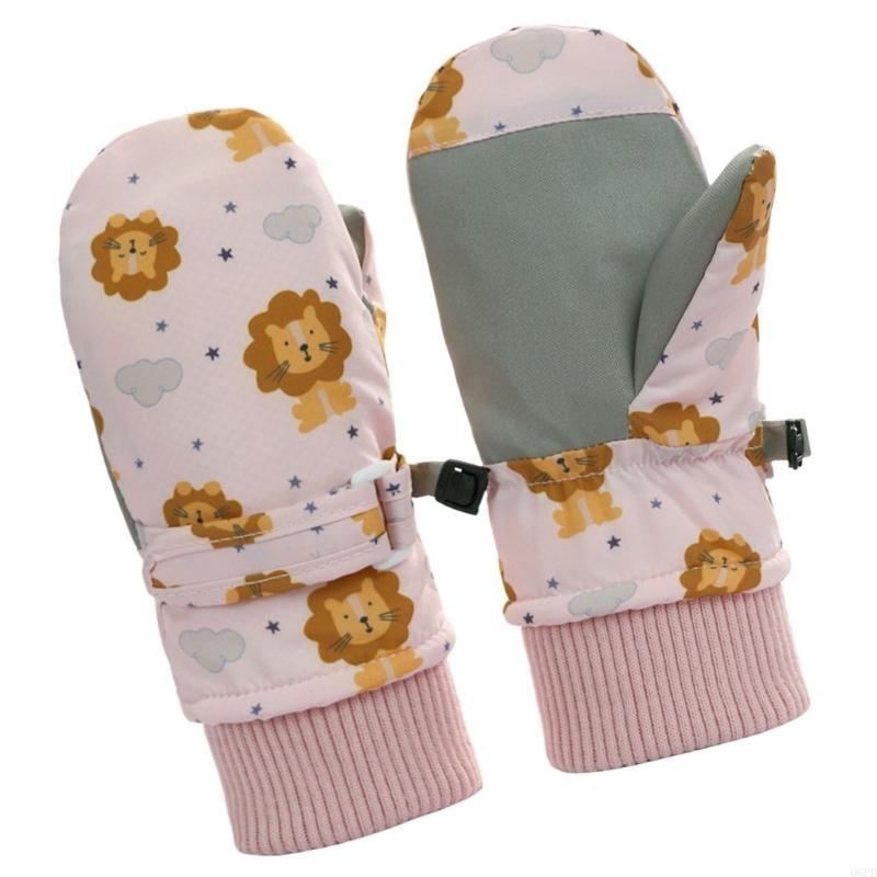 Snow Glove Insulated - Luvas neve para jovens, luvas impermeáveis