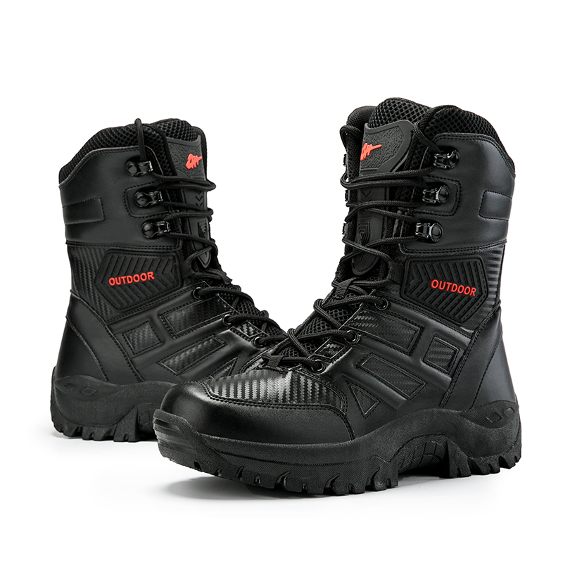 Waterproof Winter Boot - Botas militares táticas de tamanho grande,