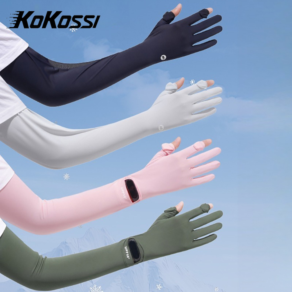 Touch Screen Gloves - Luvas de Proteção Solar KoKossi Femininas