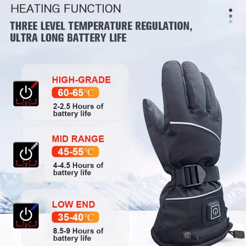 Touch Screen Gloves - Snowboard touchscreen calor inverno quente aquecimento