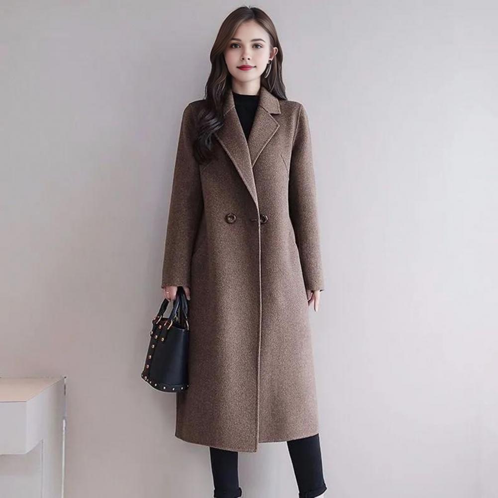 Wool Coat Peacoat - Casaco Feminino de Lã, Sobretudo Feminino