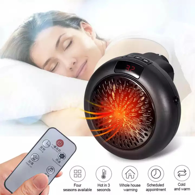 Hand Warmer Electric - Mini plug-in espaço elétrico aquecedor, termostato
