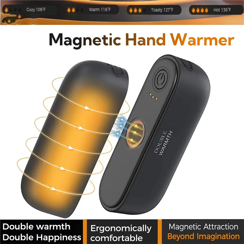 Hand Warmer Electric - Aquecedores de mão magnéticos recarregáveis 2