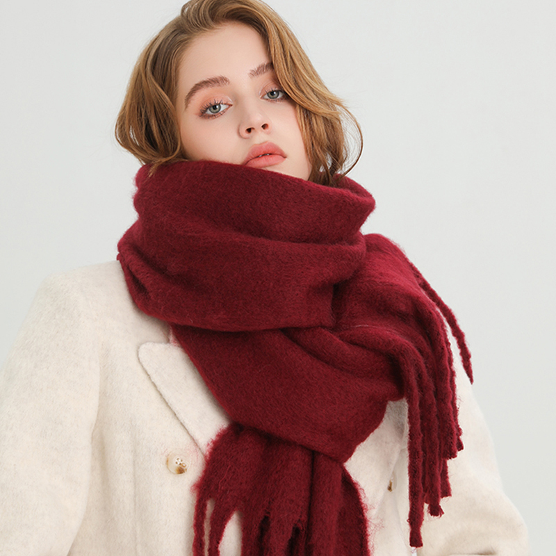 Shawl Wrap Winter - Inverno Cachecol para As Mulheres Cashmere