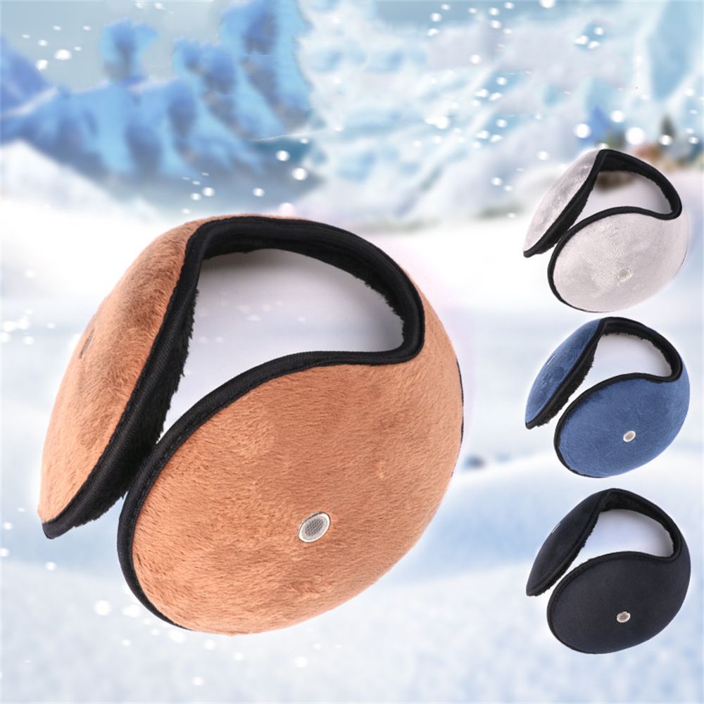 Fleece Ear Warmer Band - Protetores de orelha masculinos, aquecedores de