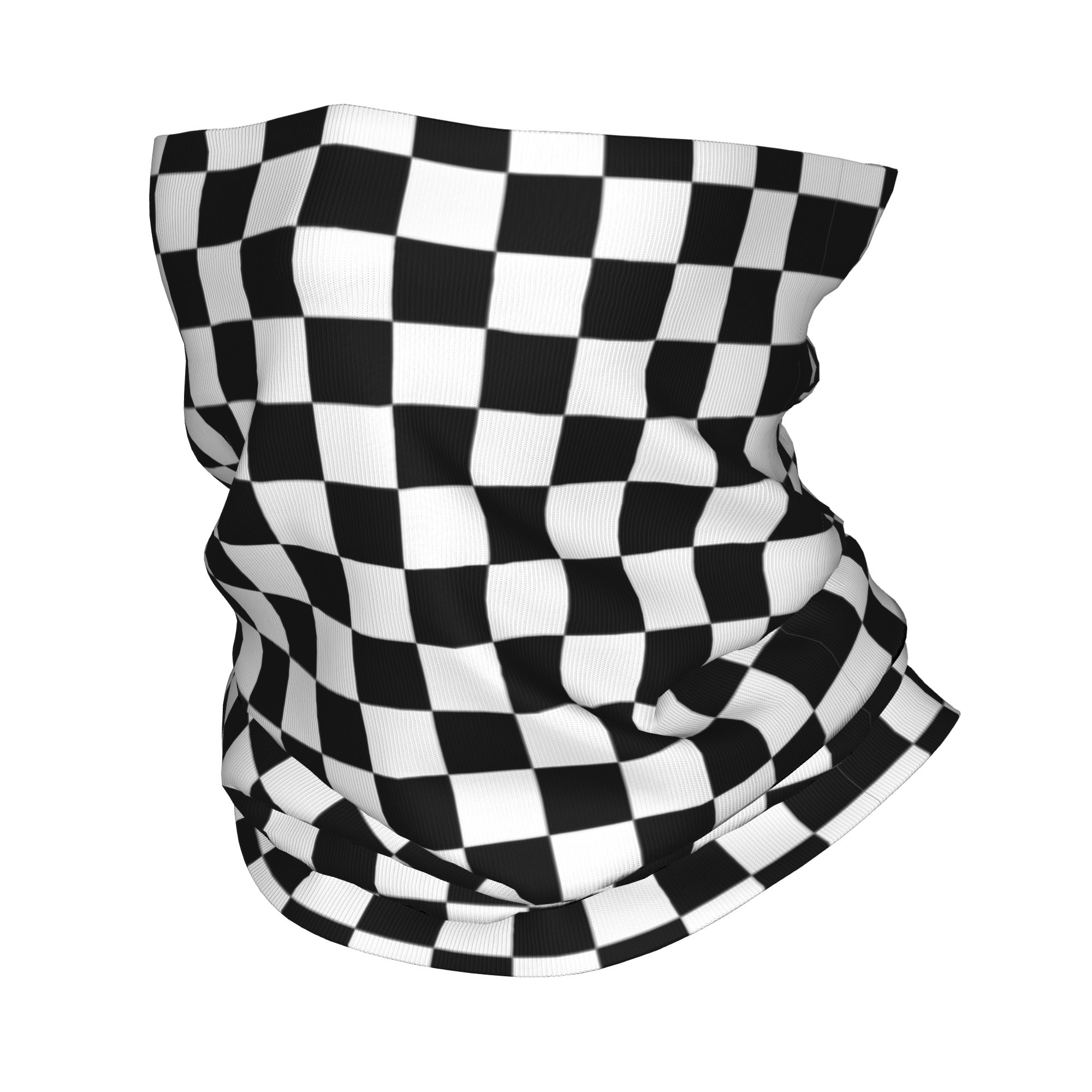 Neck Gaiter Fleece - Gola de Pescoço Xadrez Personalizada para