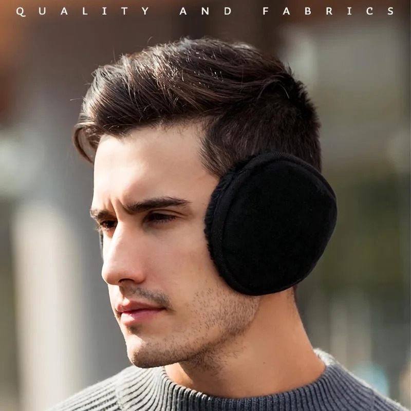 Earmuffs Foldable - Protetores de Orelha Unissex Grandes e