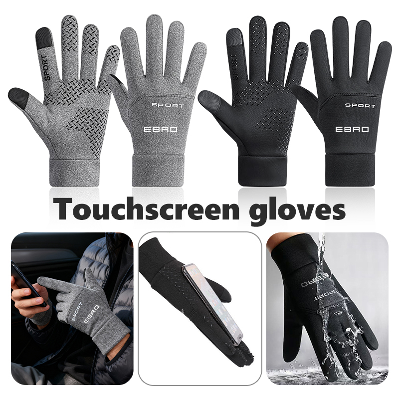 Touch Screen Gloves - Luvas Térmicas Impermeáveis de Inverno com
