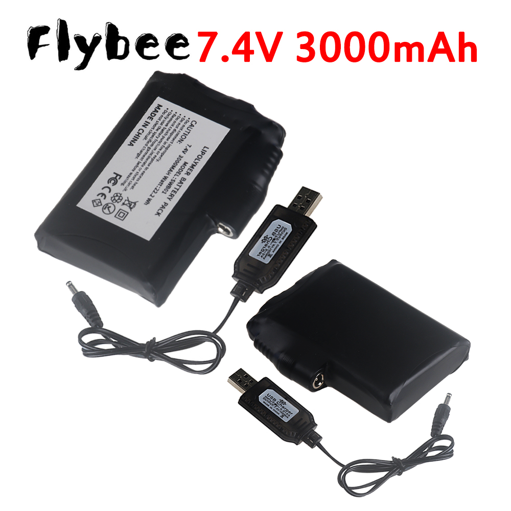 Heated Vest Battery - Bateria de Polímero de Lítio 7.4V