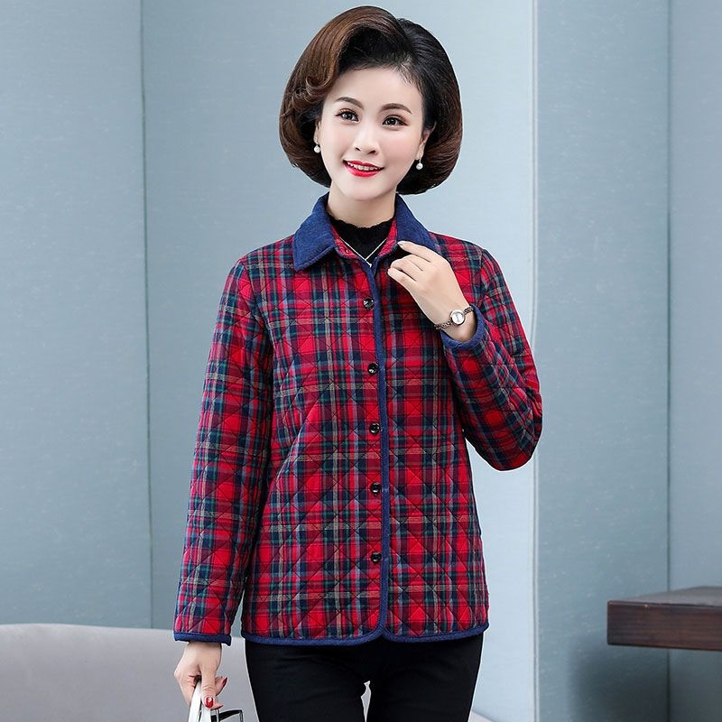Flannel Shirt Lined - Camisa de Algodão Xadrez para Outono/Inverno,
