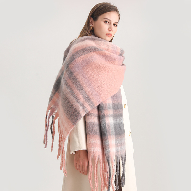 Wool Scarf Men - Coreano inverno imitação cachecol de caxemira