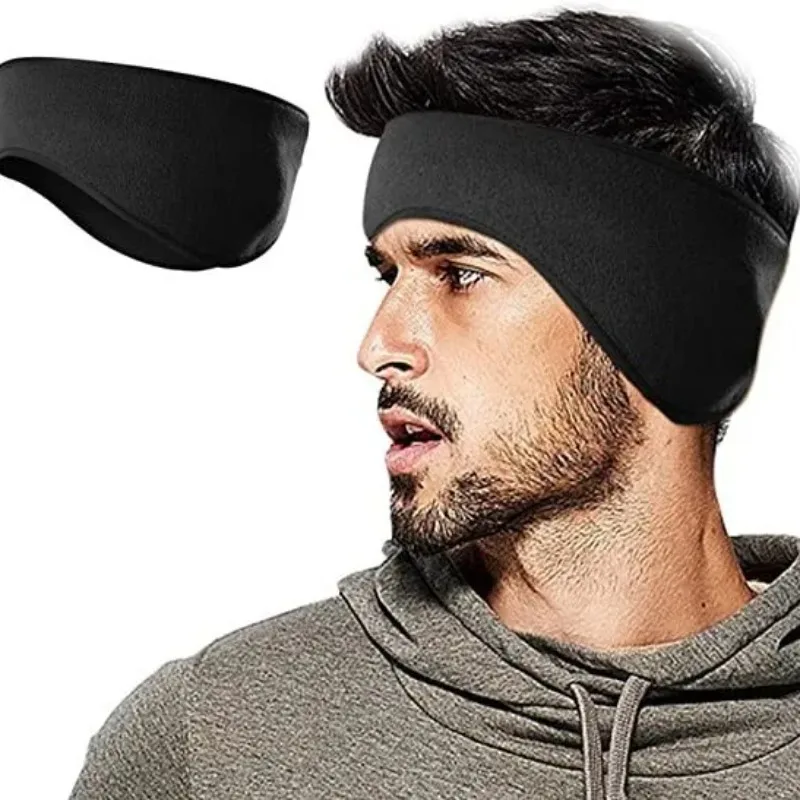 Winter Headband Fleece - 1 Peça de Faixa de Cabeça