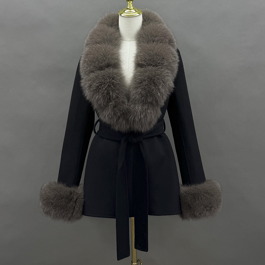 Wool Coat Peacoat - Casaco Feminino de Lã JANEFUR 2026