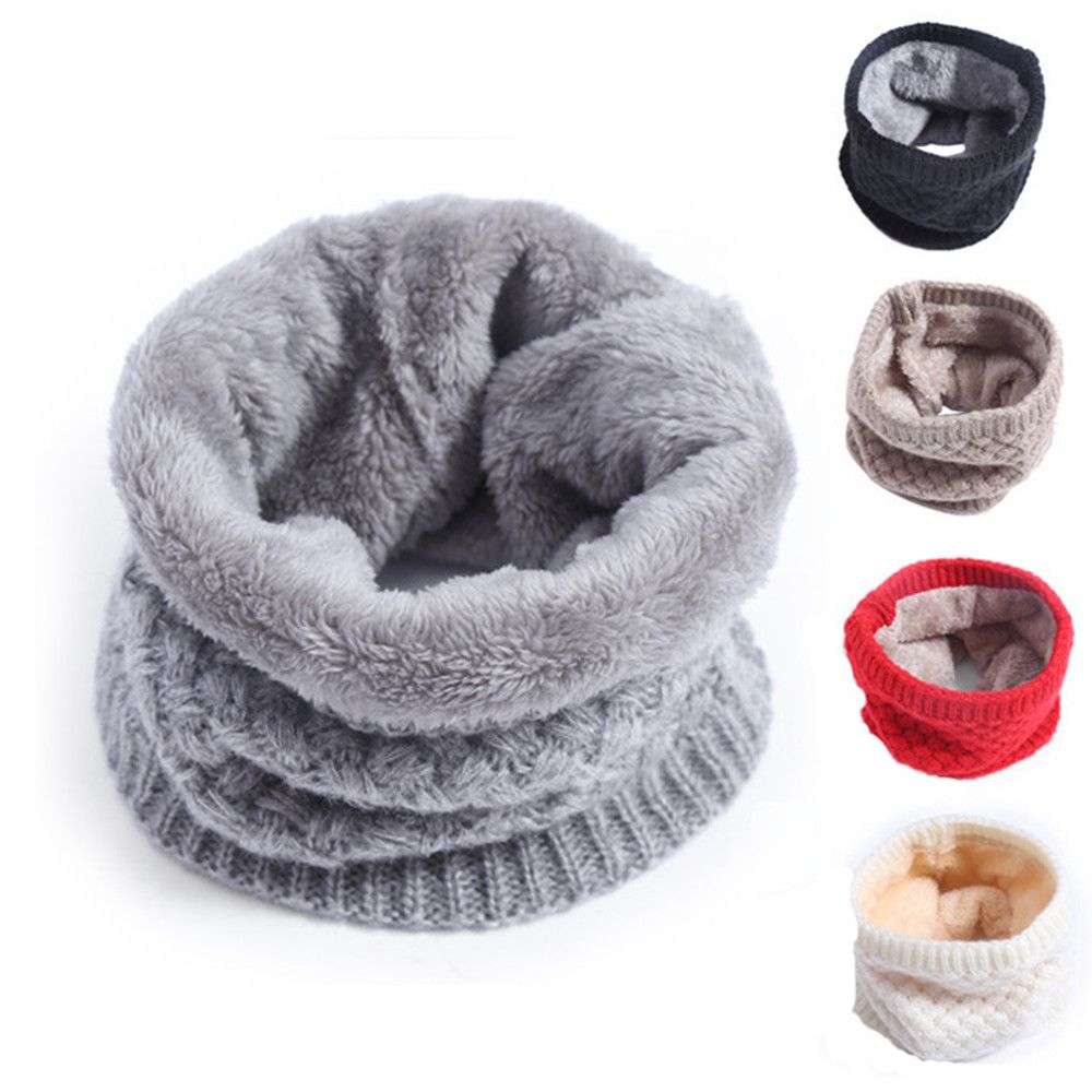 Wool Scarf Men - Lenço de malha pescoço cachecóis inverno