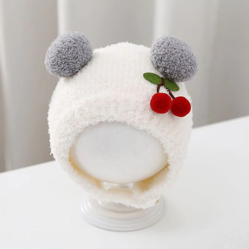Knit Beanie Hat Warm - Gorro de Inverno Quente para Bebê,