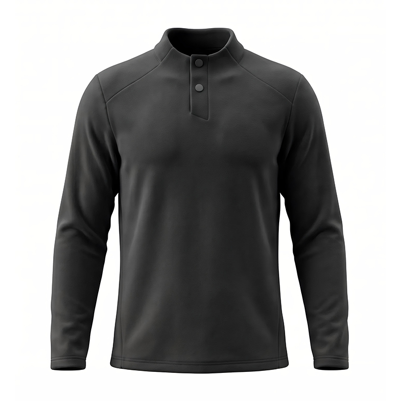 Flannel Shirt Lined - Camisa Henley Masculina com Forro de