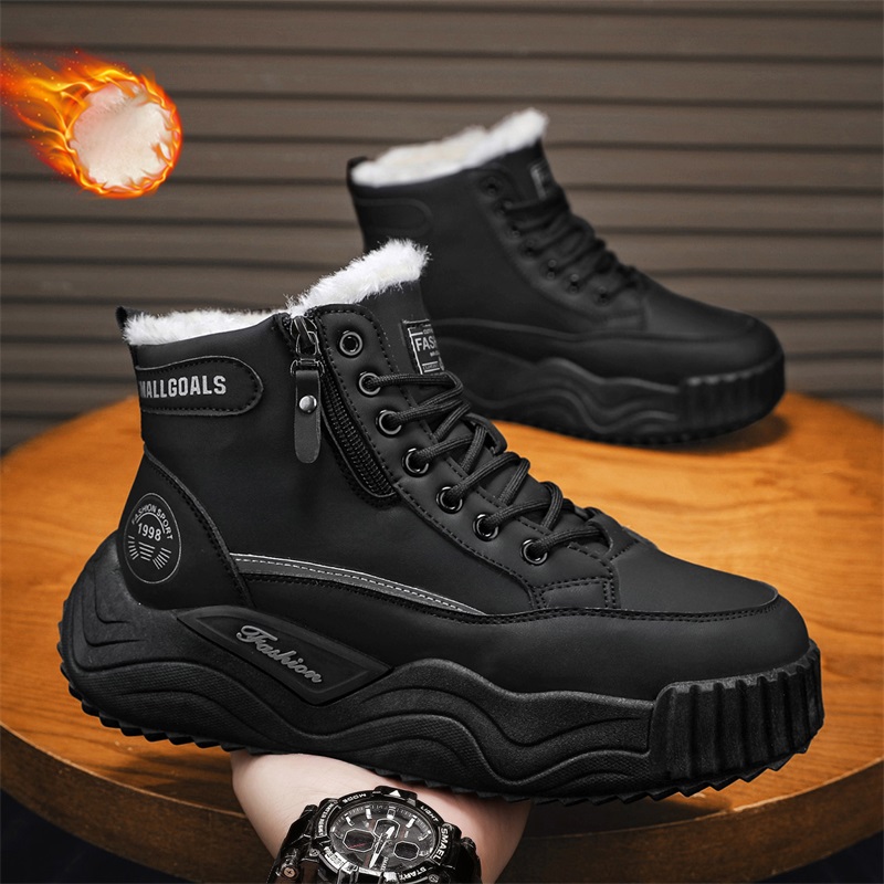 Waterproof Winter Boot - Botas de Inverno Masculinas Térmicas Anticongelantes