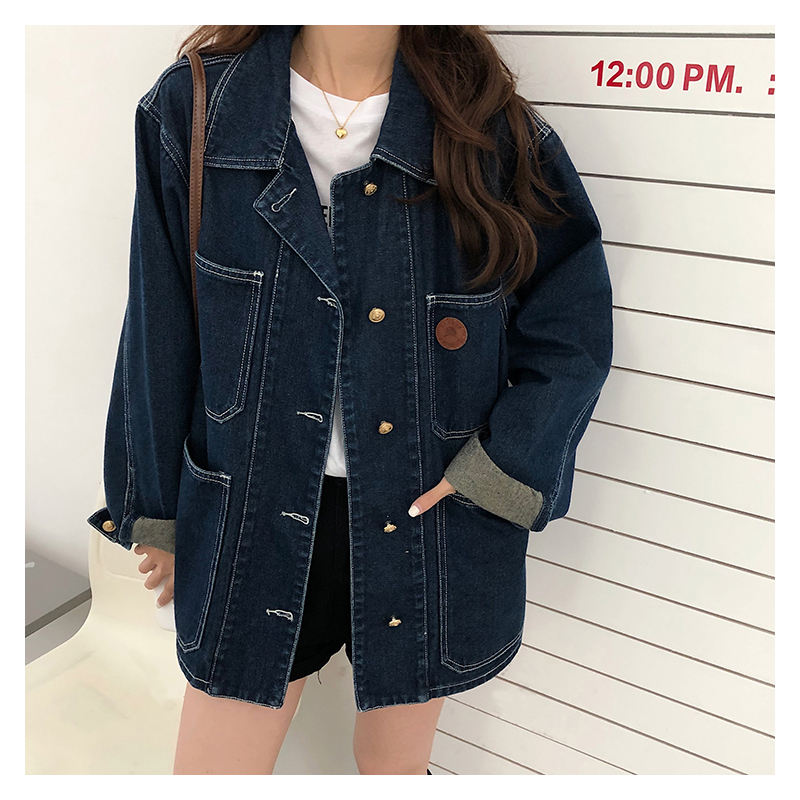 Down Jacket Packable - Azul escuro denim jaqueta feminina primavera