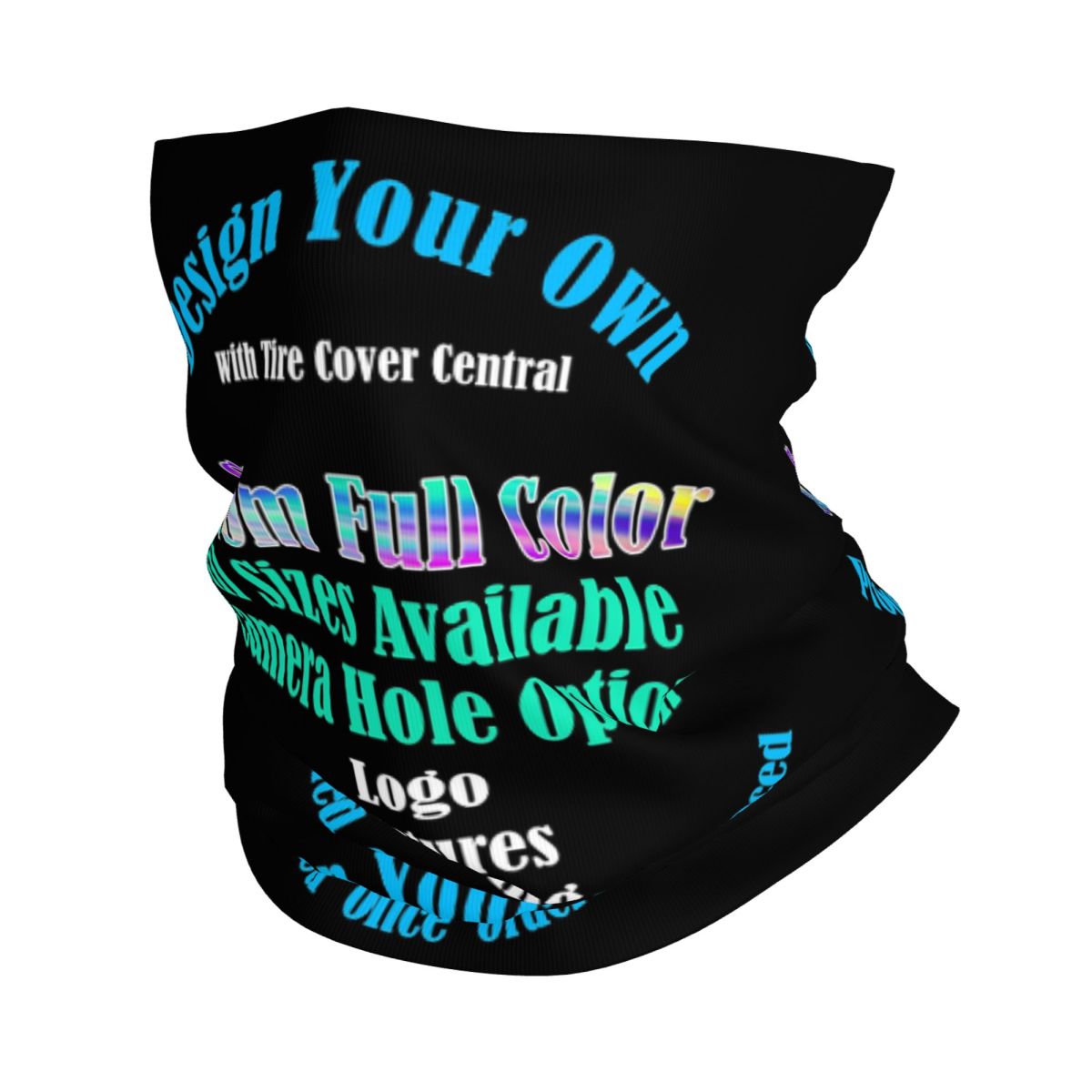 Neck Gaiter Fleece - Personalizado seu design impressão pescoço gaiter