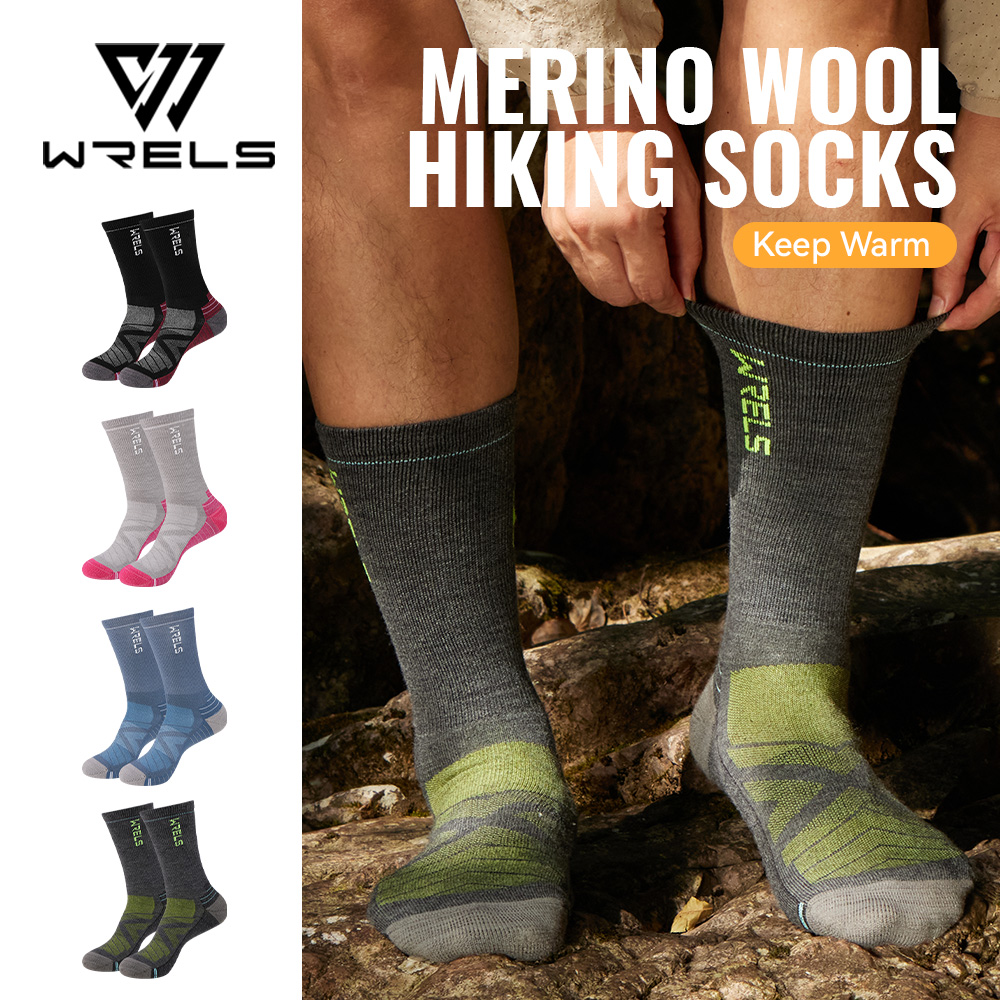Thermal Sock Wool - Wrels 1/2/3 meias de lã merino