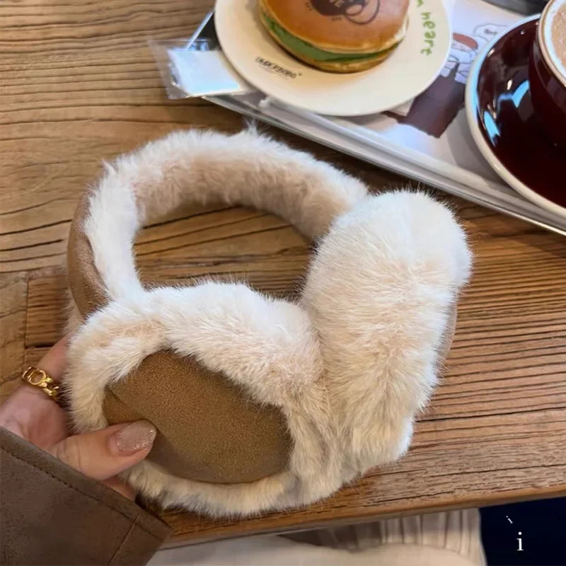 Earmuffs Foldable - Moda de pelúcia orelha muffs dobrável