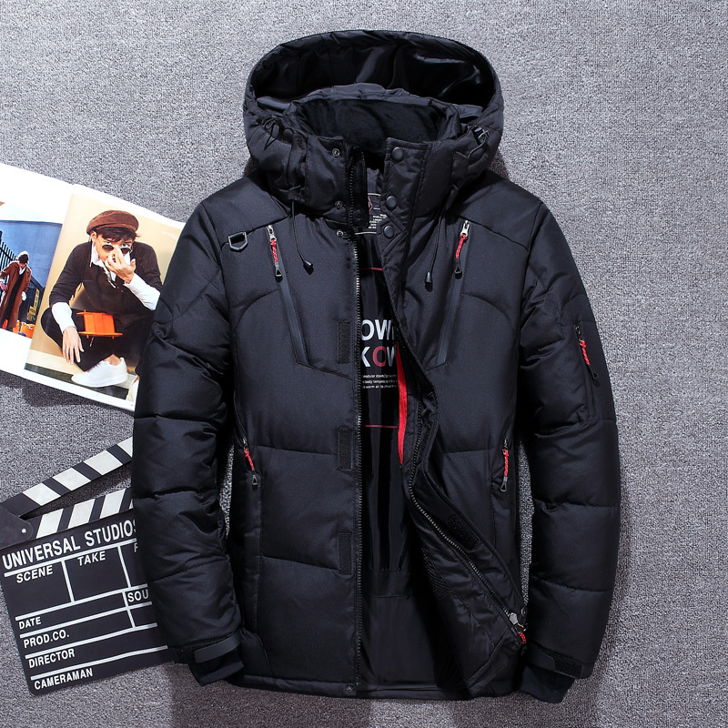Down Jacket Packable - -20 graus roupas de inverno masculinas,