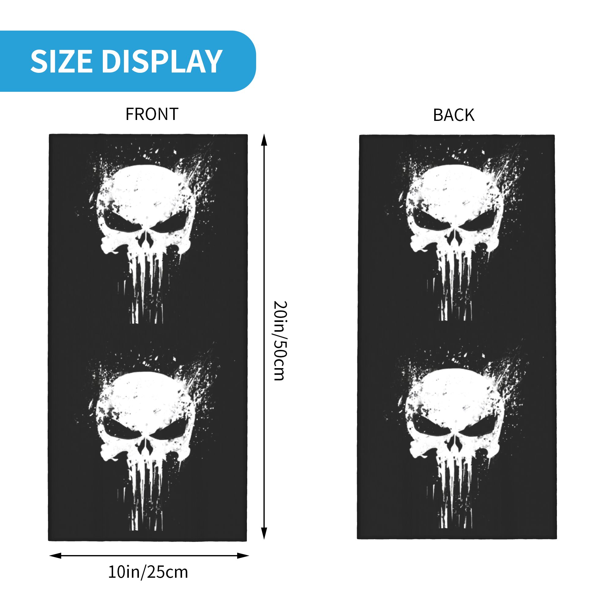 Bandana Personalizada com Esta - Neck Gaiter Fleece avaliação e preço