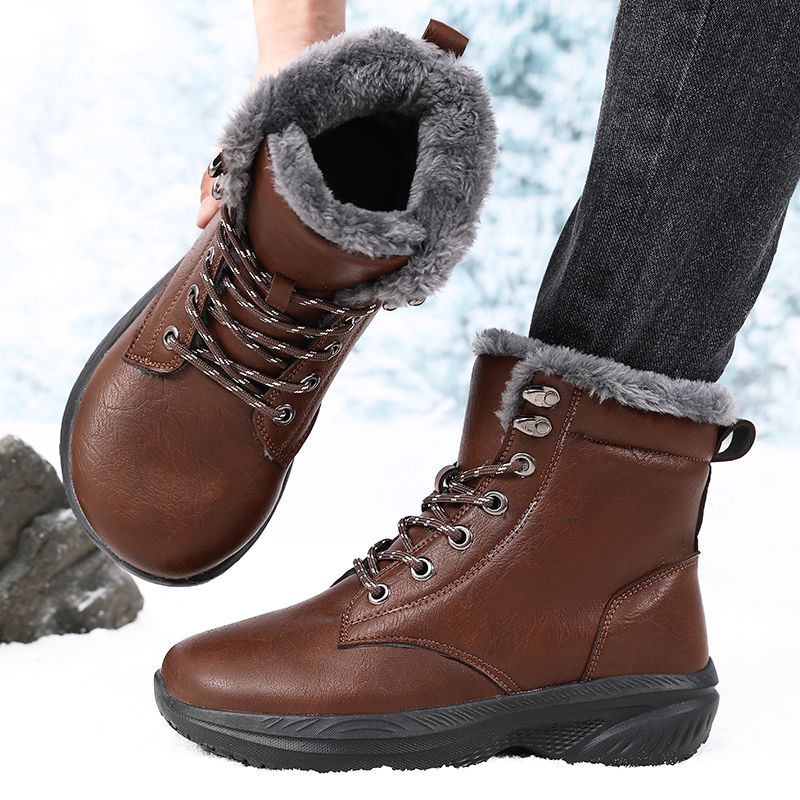 Botas de neve de inverno mascu - Waterproof Winter Boot avaliação e preço