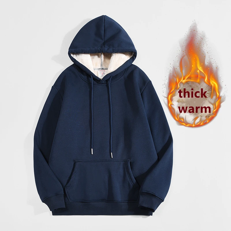 Alta qualidade cinza engrossar - Sherpa Hoodie Fleece avaliação e preço