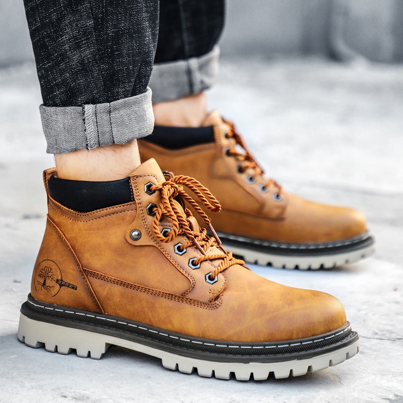 Botas masculinas de cano alto  - Waterproof Winter Boot avaliação e preço