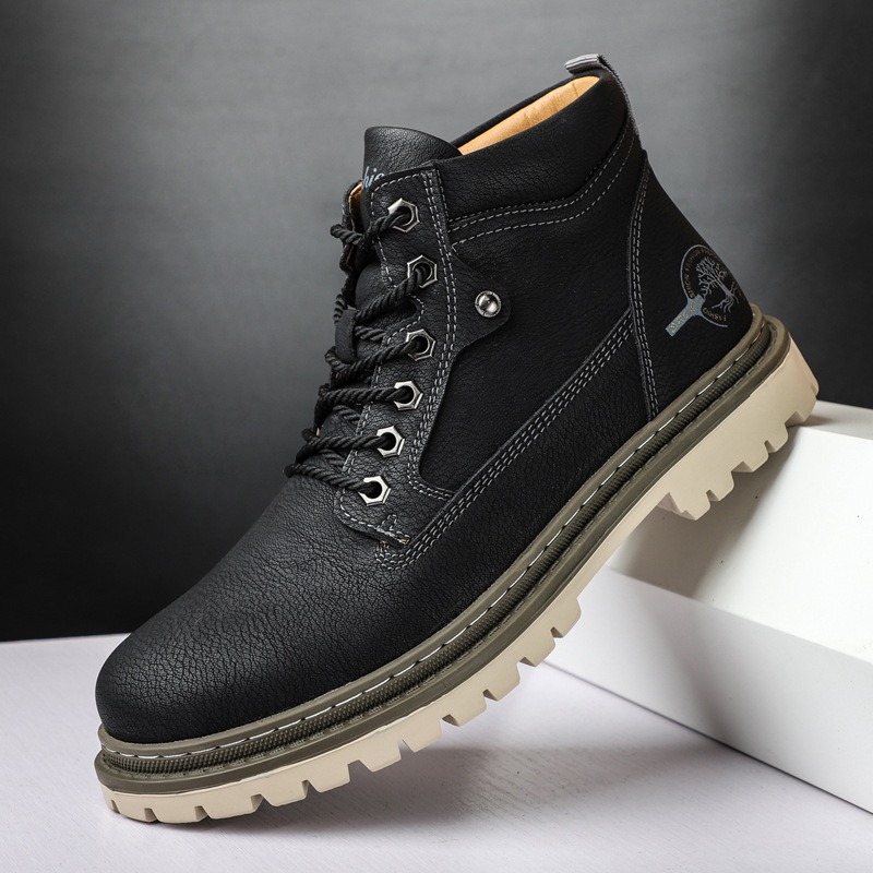 Botas masculinas de cano alto  - Waterproof Winter Boot avaliação e preço