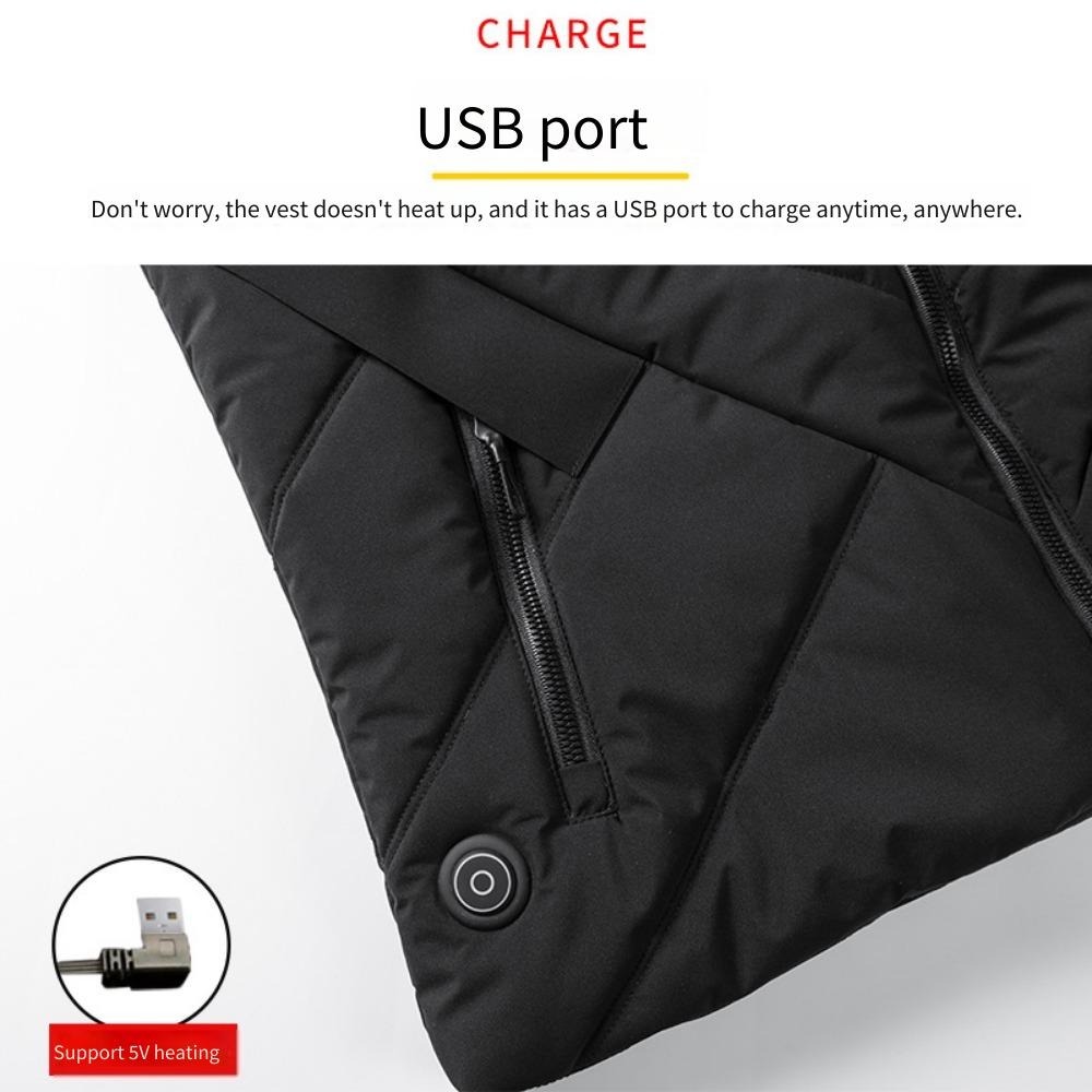 2025 newusb colete aquecido el - Heated Vest Battery avaliação e preço