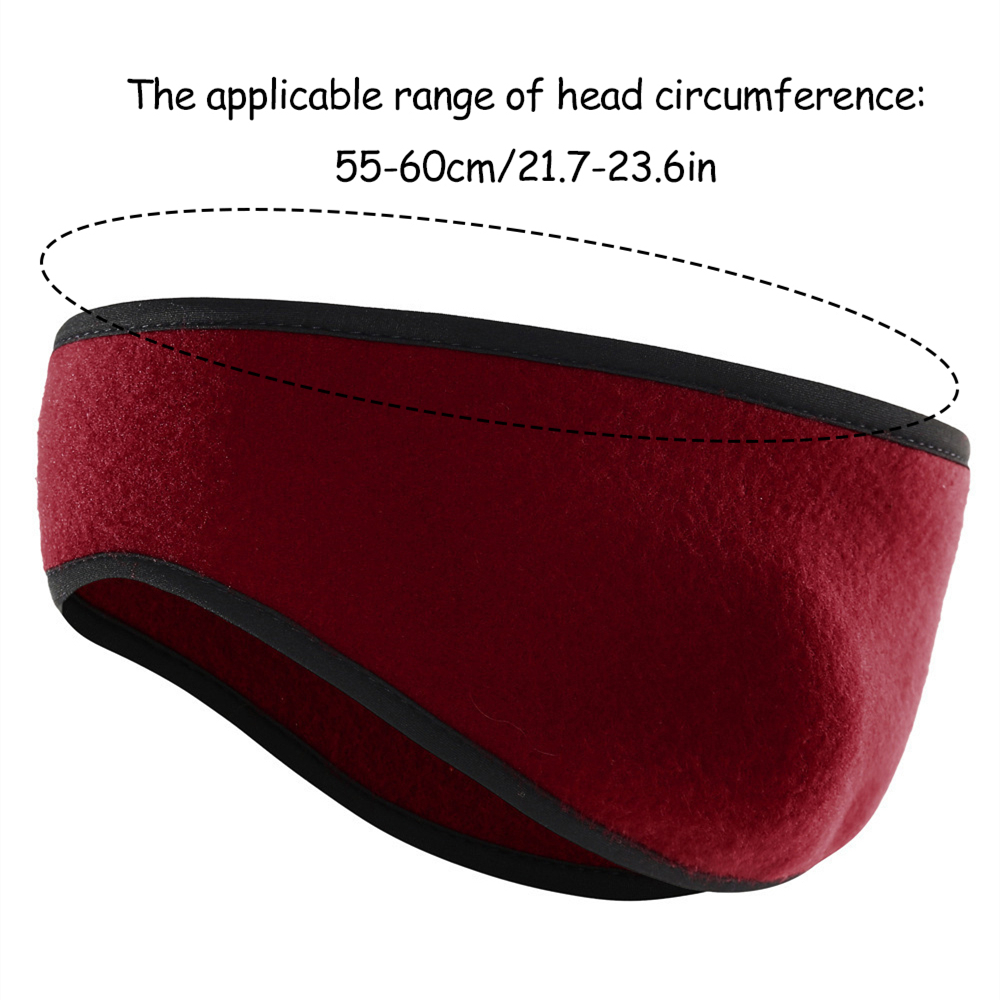 1pc inverno velo earmuffs temp - Fleece Ear Warmer Band avaliação e preço
