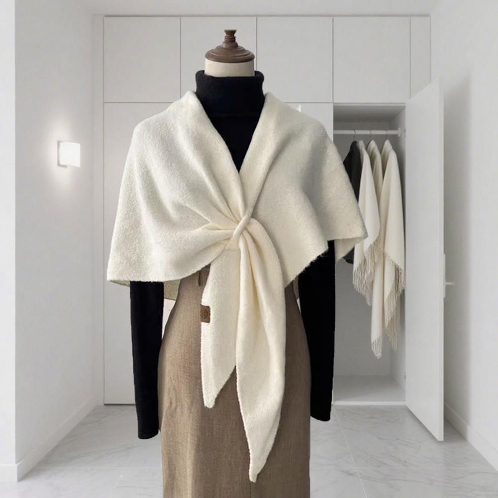 Xale Feminino de Tricô Macio e - Wool Scarf Men avaliação e preço
