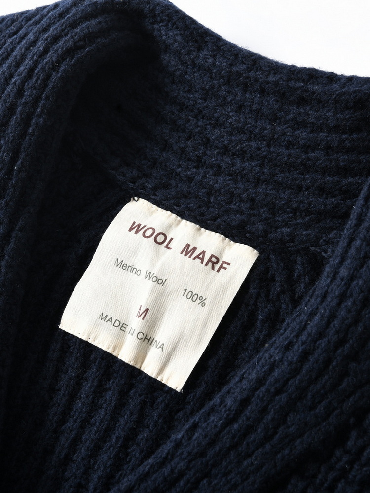 Suéter de malha grossa de lã 1 - Wool Scarf Men avaliação e preço