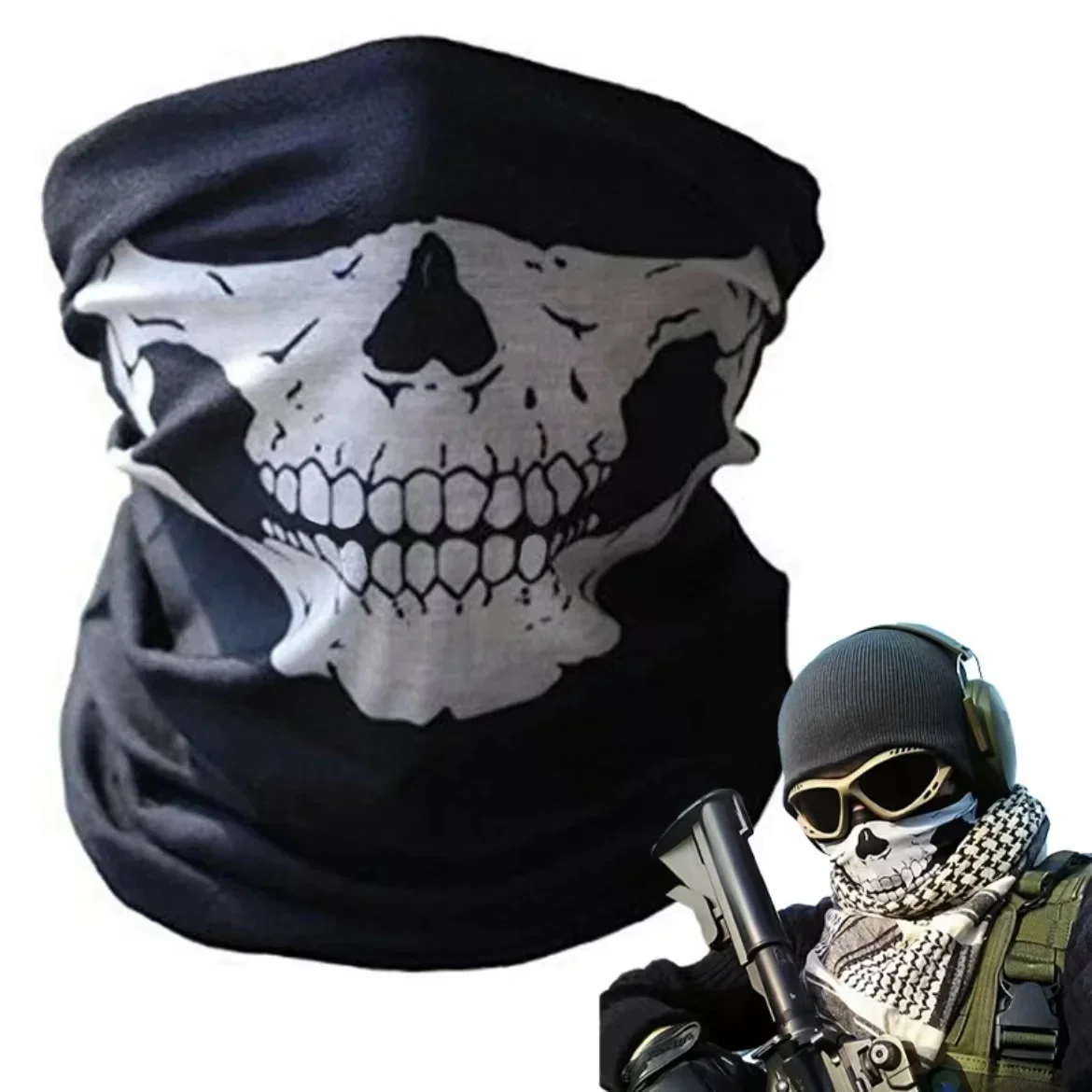 Crânio masculino balaclava más - Balaclava Ski Mask avaliação e preço