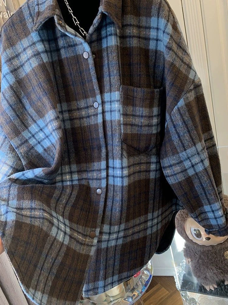 Camisa de Flanela Xadrez Plus  - Flannel Shirt Lined avaliação e preço
