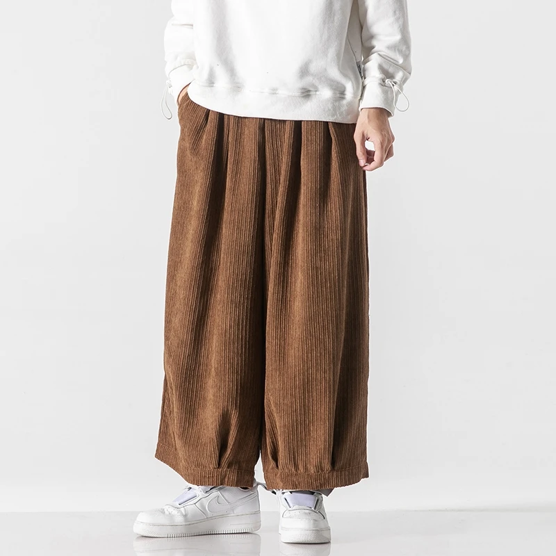 Calças masculinas outono inver - Corduroy Pant Warm avaliação e preço