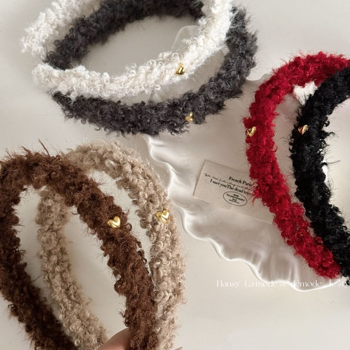 Inverno velo de pelúcia headba - Winter Headband Fleece avaliação e preço