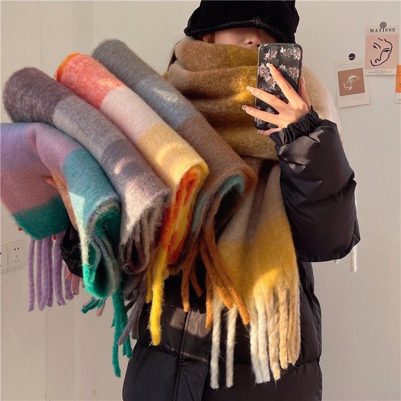 2025new inverno grosso quente  - Cashmere Pashmina Wrap avaliação e preço
