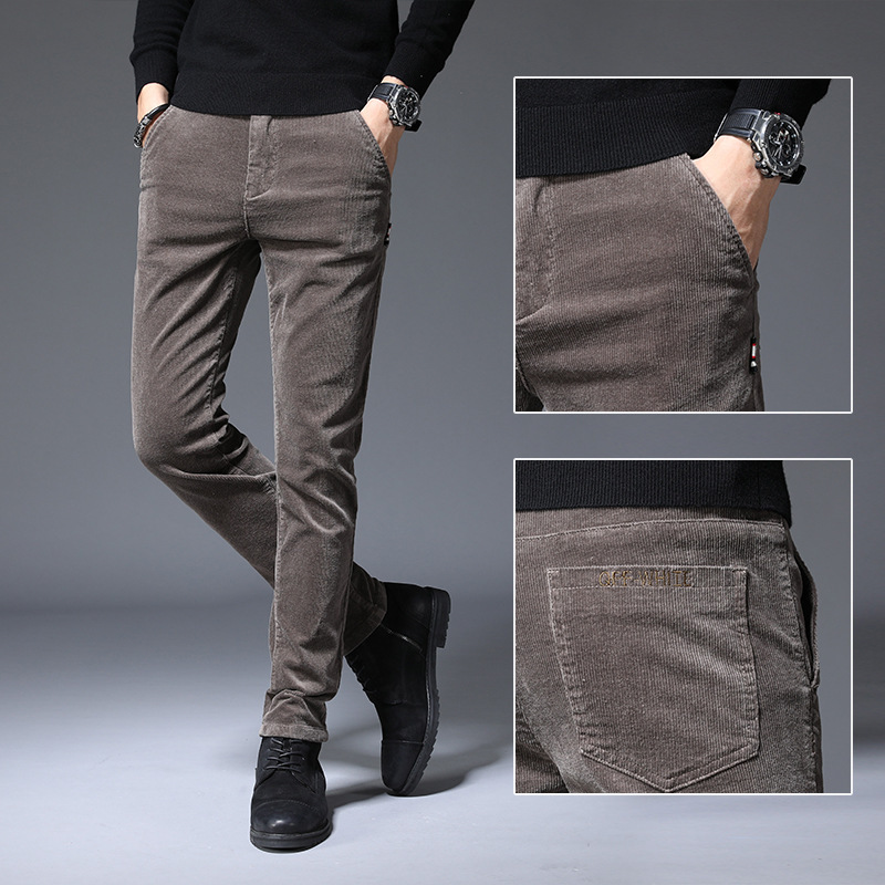Calças Masculinas de Corduroy  - Corduroy Pant Warm avaliação e preço