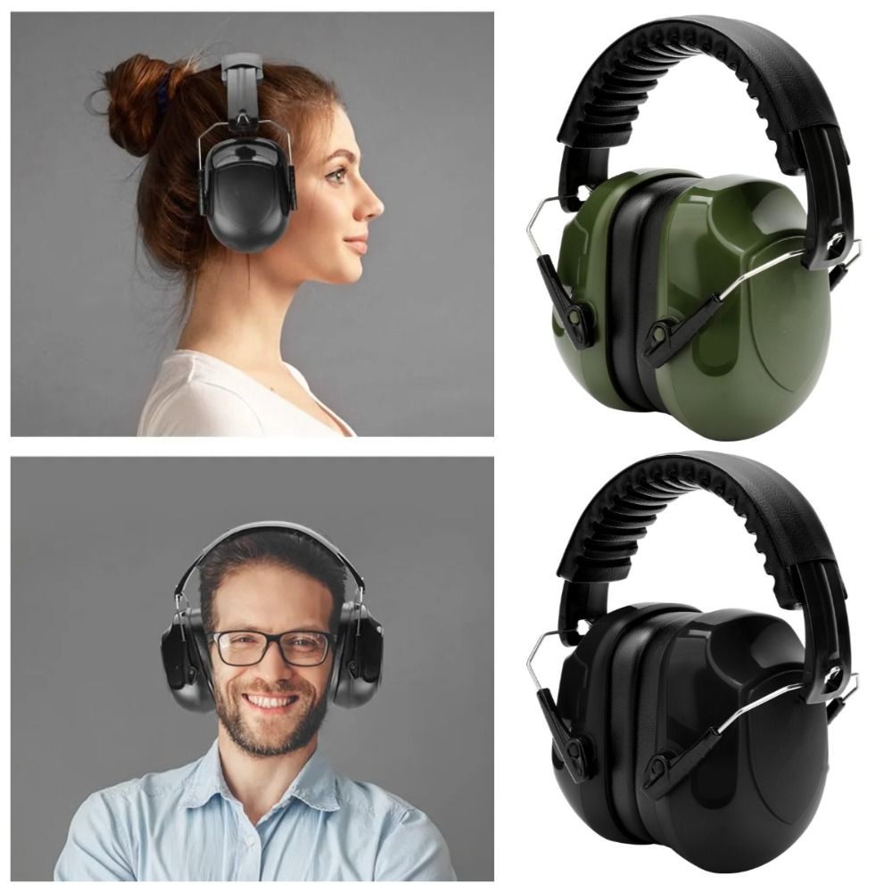SNR-34dB cabeça ajustável earm - Earmuffs Foldable avaliação e preço