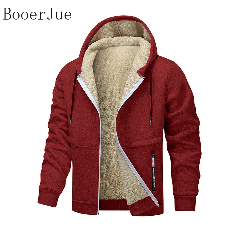 Jaqueta com Capuz Forrada com  - Sherpa Hoodie Fleece avaliação e preço