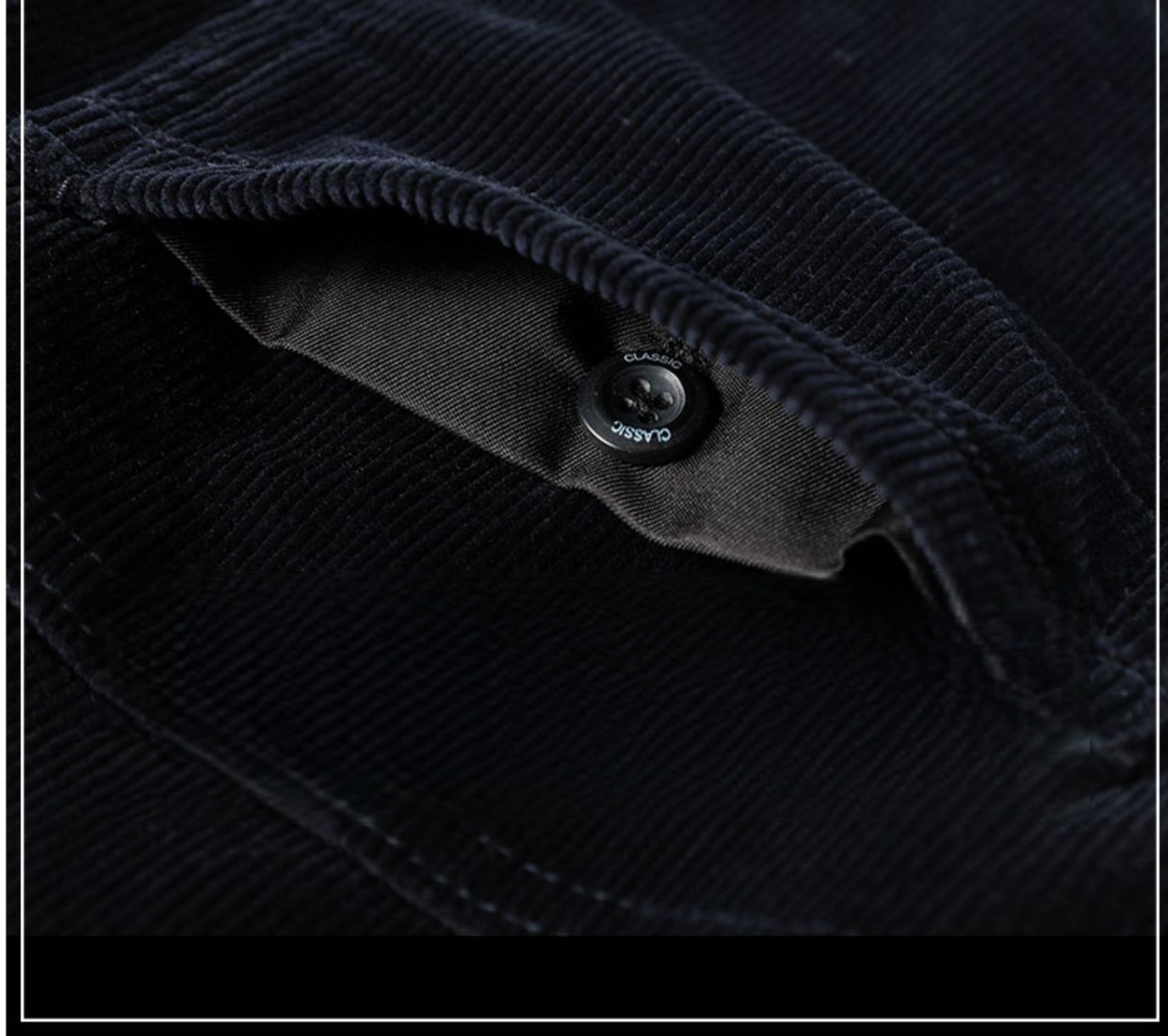 Calças Masculinas de Inverno e - Corduroy Pant Warm avaliação e preço