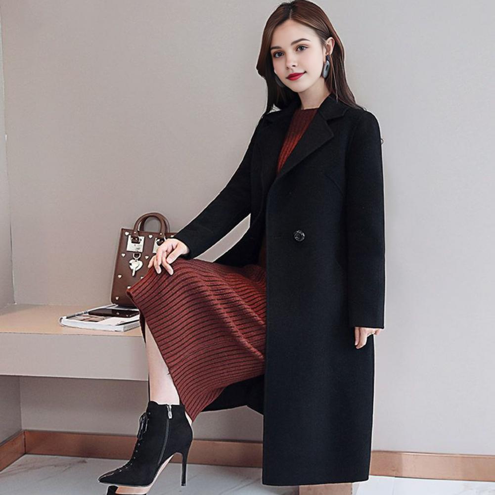 2025 casacos de lã femininos e - Wool Coat Peacoat avaliação e preço