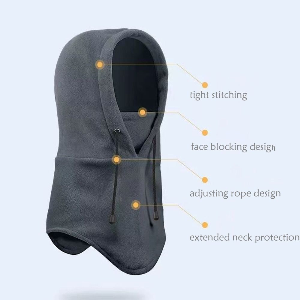 Balaclava de Lã Polar da Moda, - Balaclava Ski Mask avaliação e preço