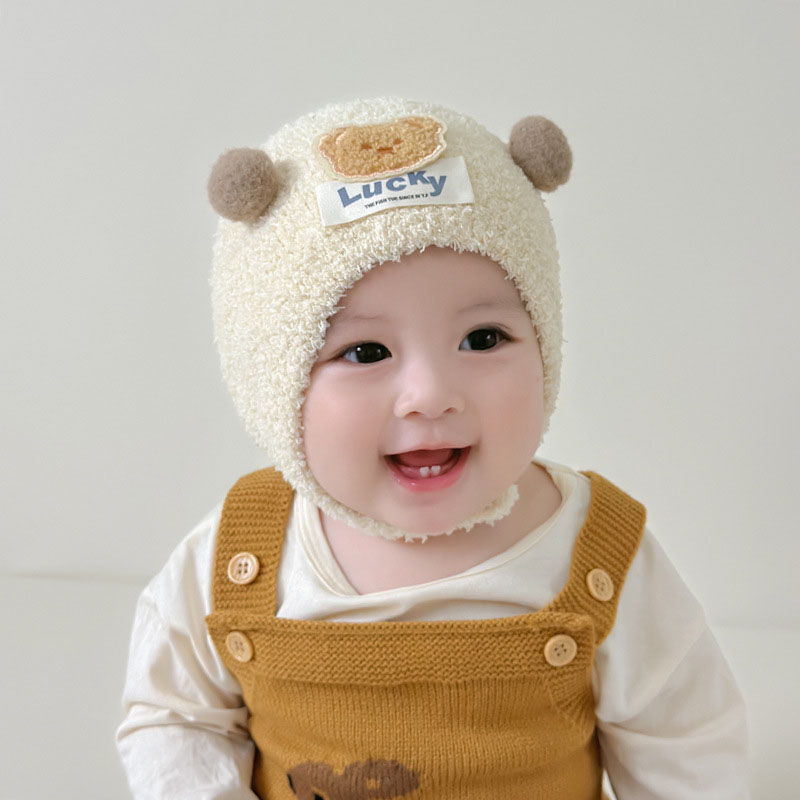 Boné de Proteção para Bebês co - Knit Beanie Hat Warm avaliação e preço