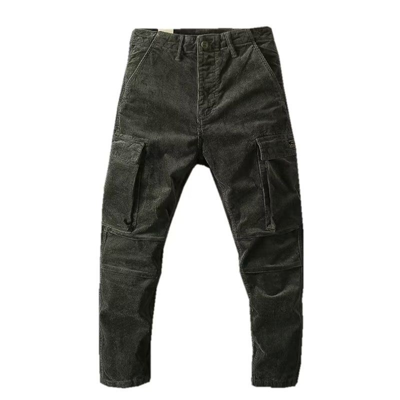 Primavera e outono nova moda c - Corduroy Pant Warm avaliação e preço